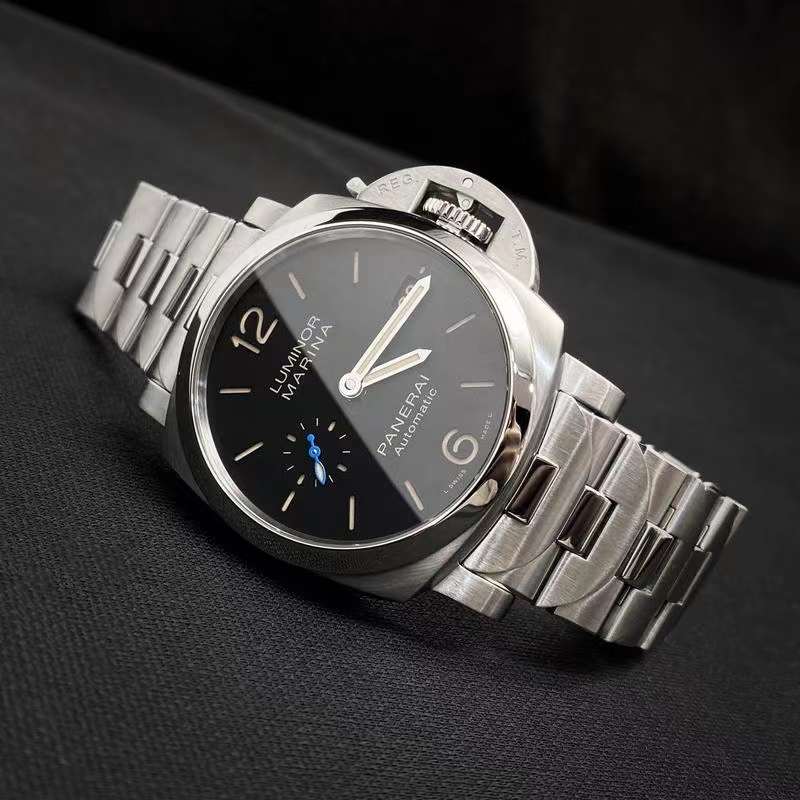 Vintage and modern watches displayed side-by-side.
